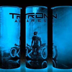 Glow in the Dark Tron Ares 2025 SciFi Movie Cup Mug Tumbler 20oz